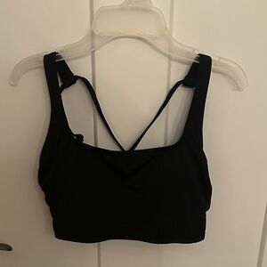 Avia Women's Black Swim Bikini Top with adjustable straps